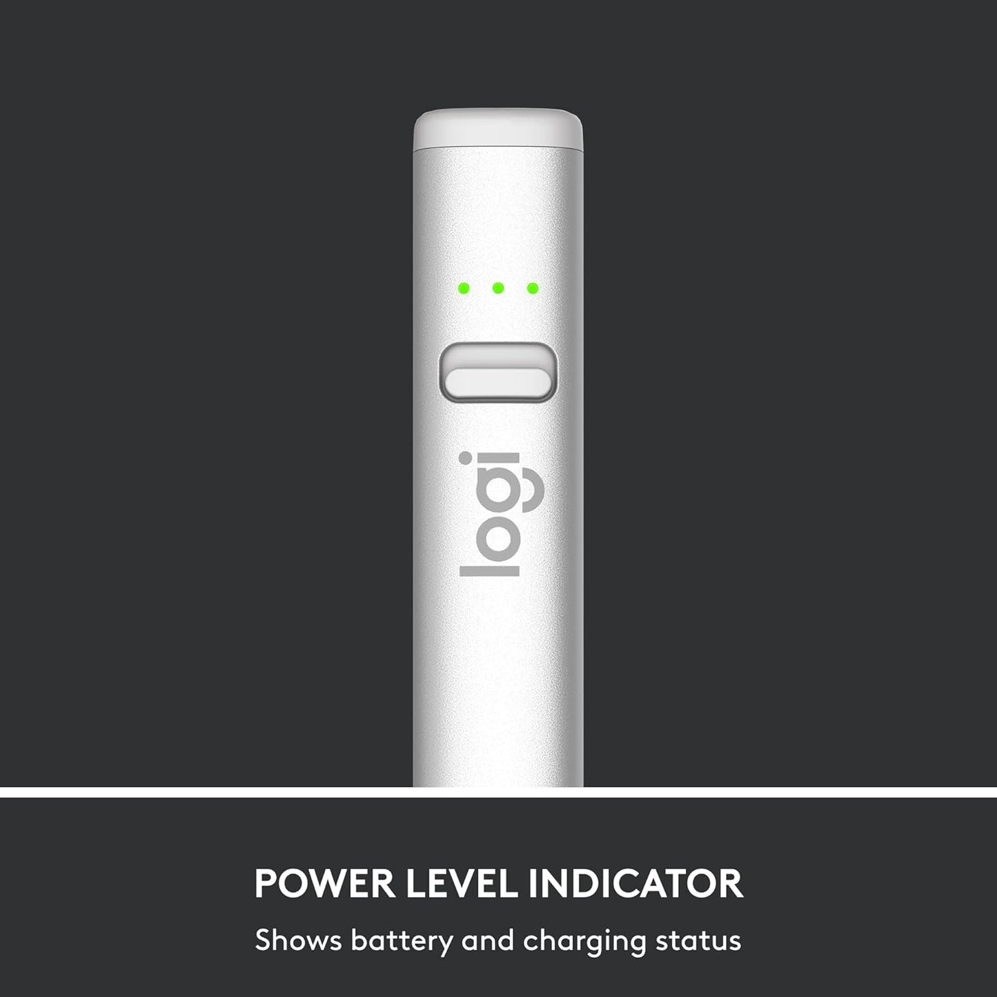 Logitech Crayon Digital Pencil for iPad (iPads with USB-C Ports) Featuring Apple Pencil Technology, No Lag Pixel-Precision, and Dynamic Smart Tip with Fast USB-C Charge - Silver