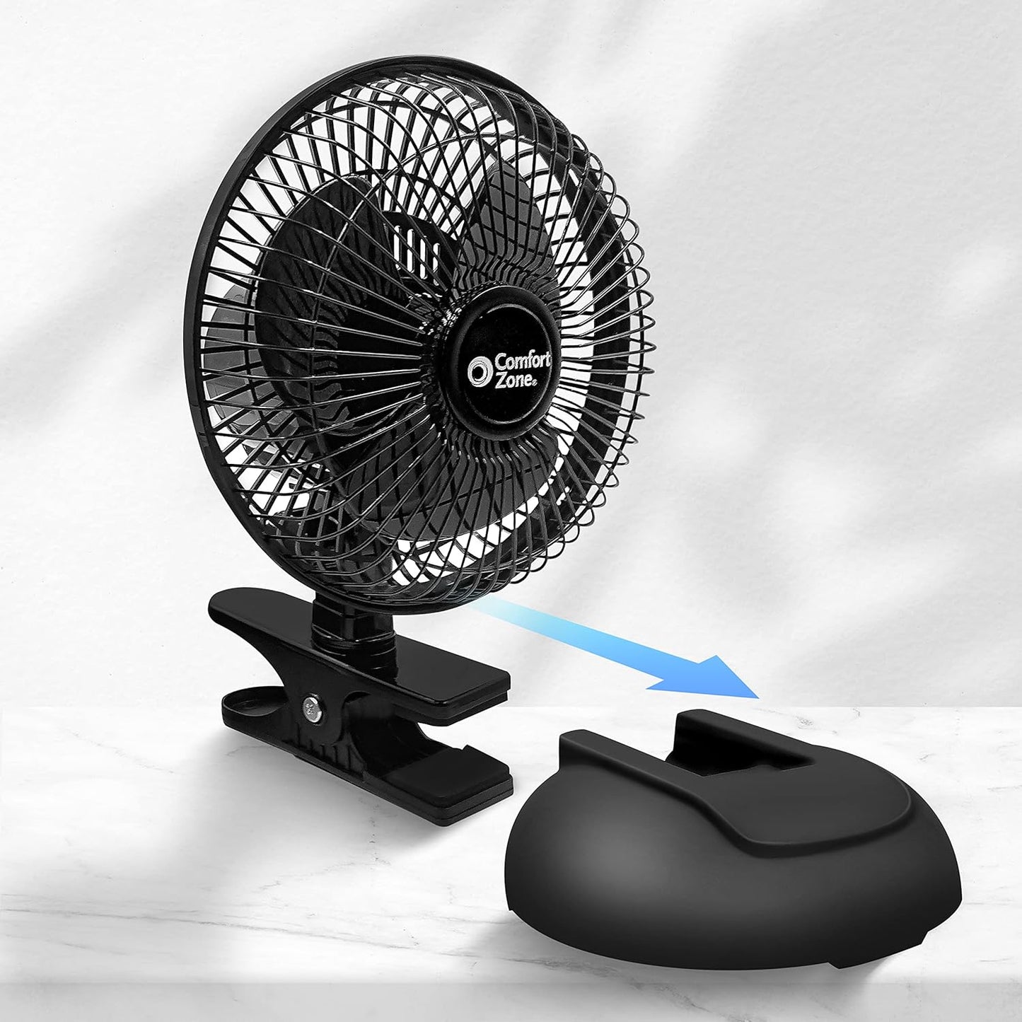 CZ6XMBK-EC Clip/Desk Combo Fan