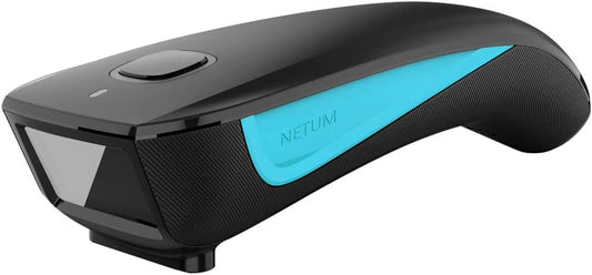 NETUM Bluetooth Barcode Scanner, Compatible with 2.4G Wireless & Bluetooth Function & Wired Connection, Connect Smart Phone, Tablet, PC, Laser Bar Code Reader Work with Windows, Mac,Android, iOS