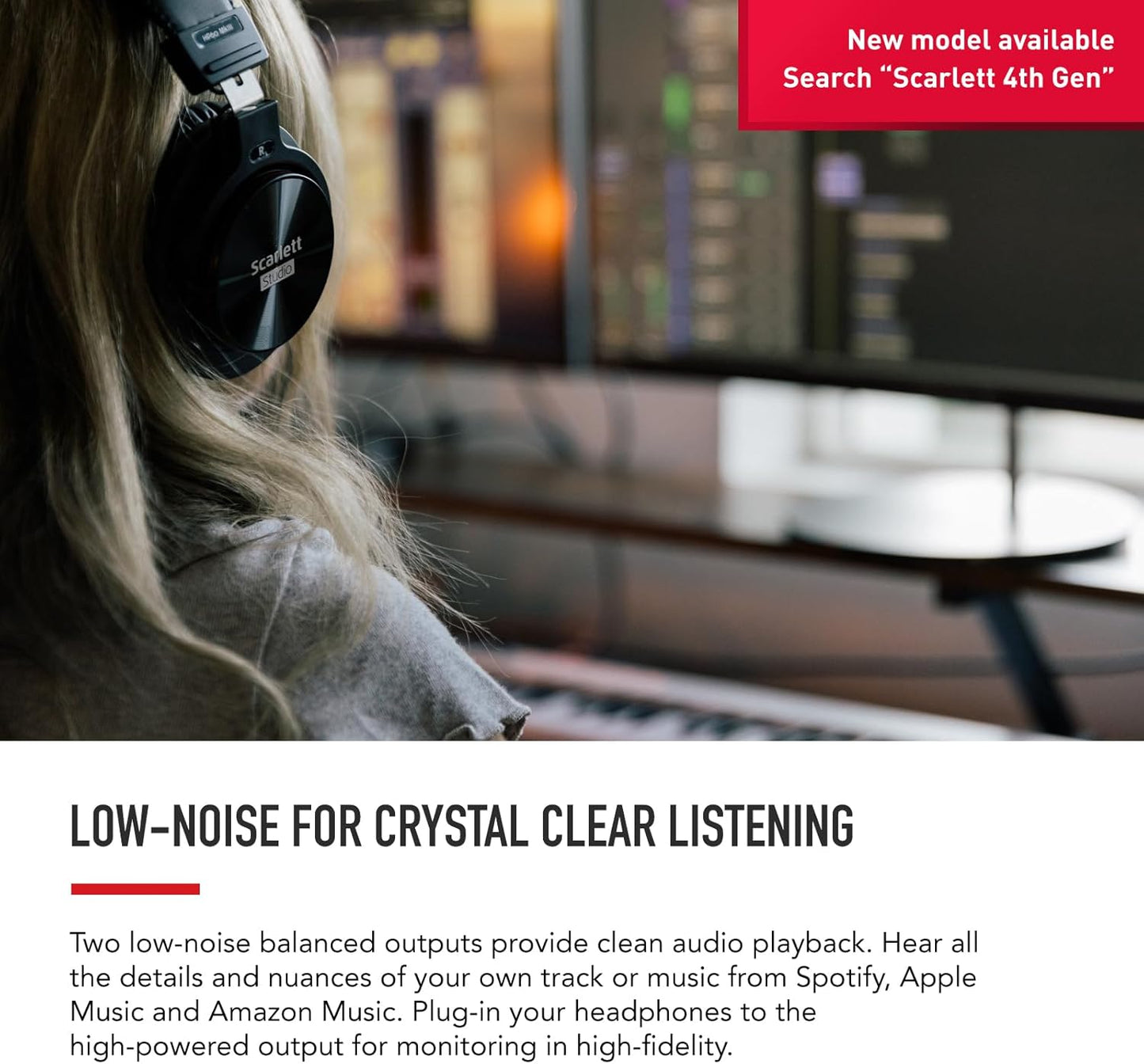 Focusrite Scarlett Solo (3rd Gen) USB Audio Interface with Pro Tools | First