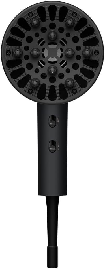 Conair 1875 Watt HTDC Titanium Pro 330C Hair Dryer, Ceramic Titanium Technology, Includes Concentrator and Diffuser,Tourmaline technology, Black, Perfect for travel - PuriLite