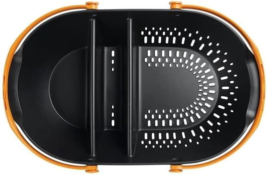 Fiskars Harvest Basket, Container for Gardening and Harvesting, Garden Tool with Ergonomic Handles and Collander