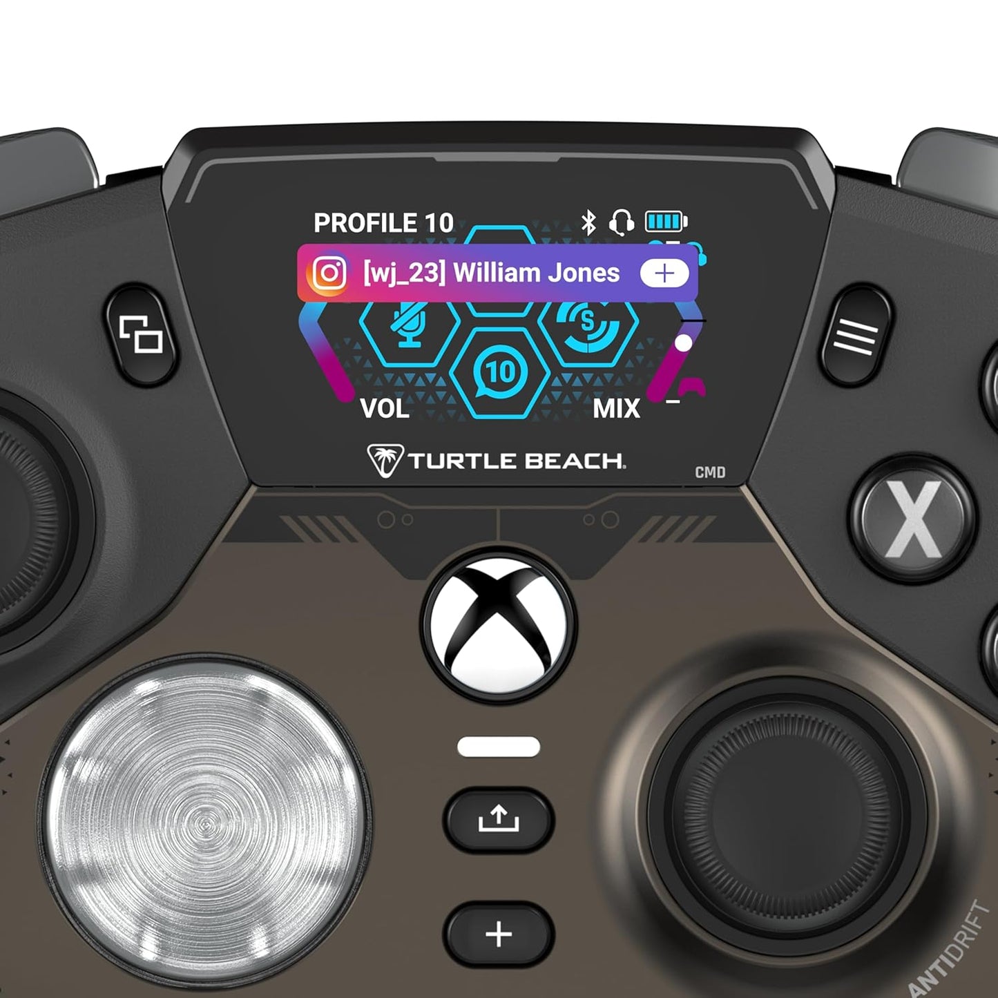 Turtle Beach Stealth Ultra High-Performance Wireless Gaming Controller Licensed for Xbox Series X|S, Xbox One, Windows PC, Android - LED Dashboard, Dock, RGB Lighting, 30-Hr Battery, Bluetooth, Black