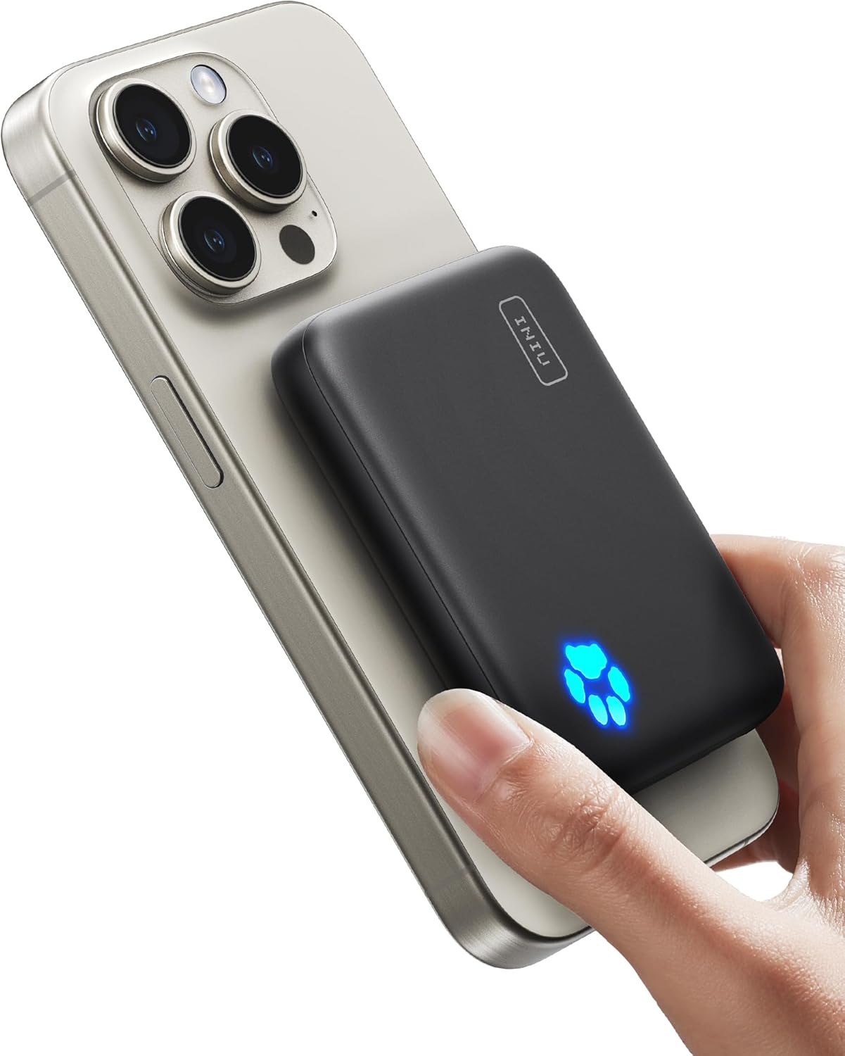 Power Bank Magnetico 10000mAh Con Ricarica Wireless E PD 20W, USB-C In/out, Compatibile Con IPhone 740 E Altri Smartphone – Caricabatterie Portatile Compatto