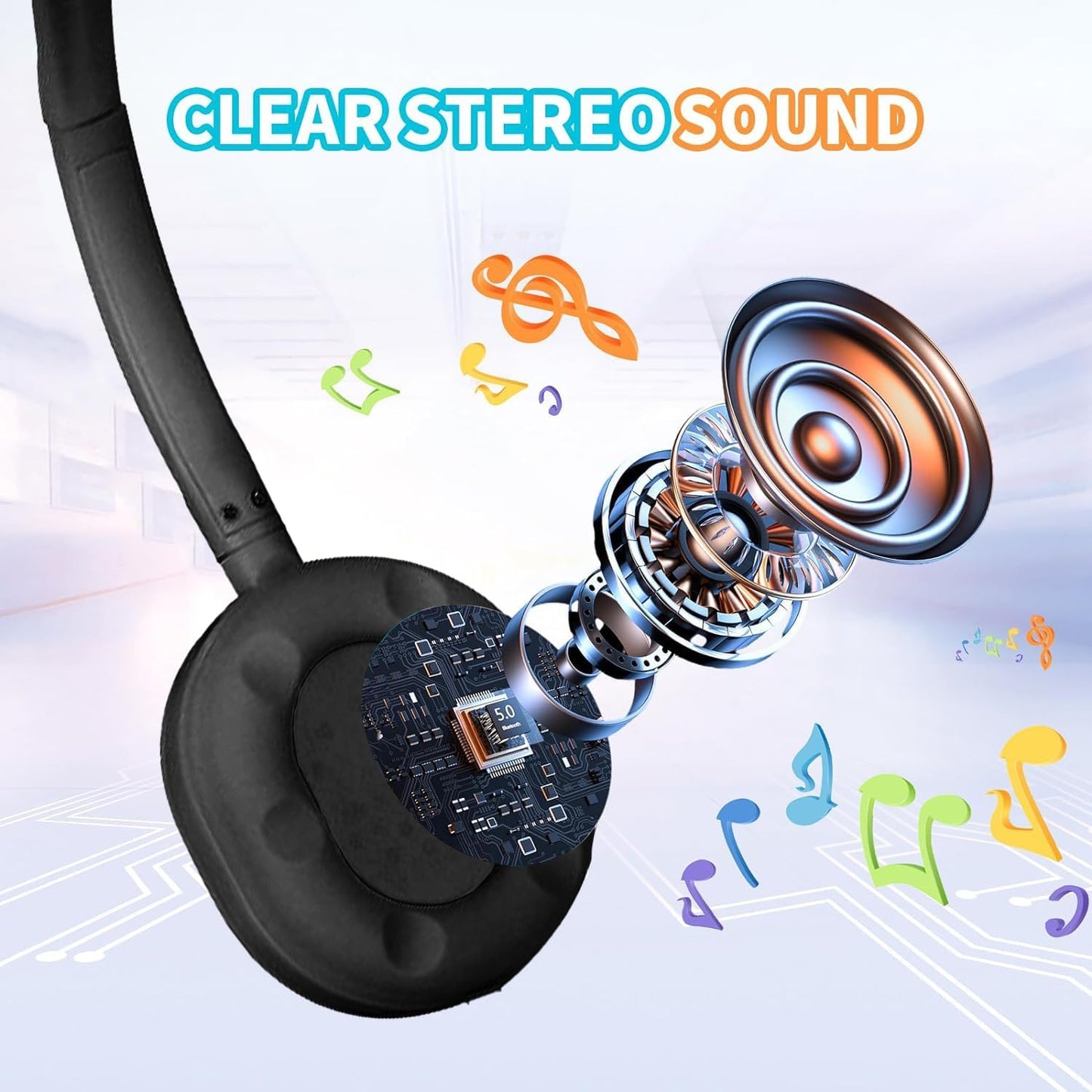 30 Pack Bulk Headphones for Classroom School, Durable Wholesale Wired Headphones for Kids Student Boys Girls Adults