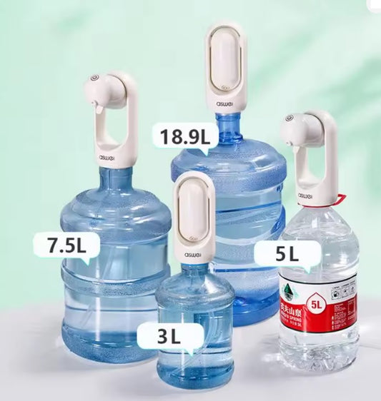 Purilite Select USB Rechargeable Automatic Water Bottle Pump Dispenser – Portable Electric Drinking Water Pump with Foldable Design for Standard Bottles - PuriLite