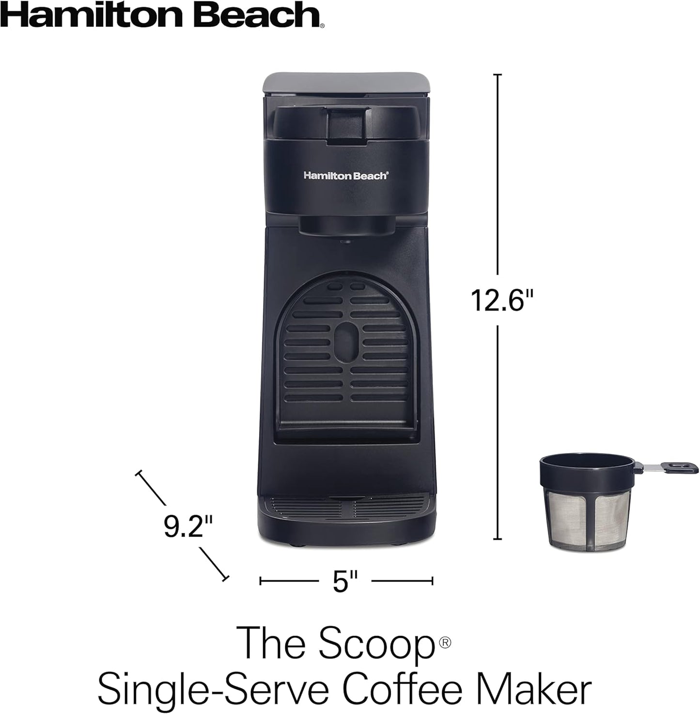 Hamilton Beach The Scoop Single-Serve Coffee Maker