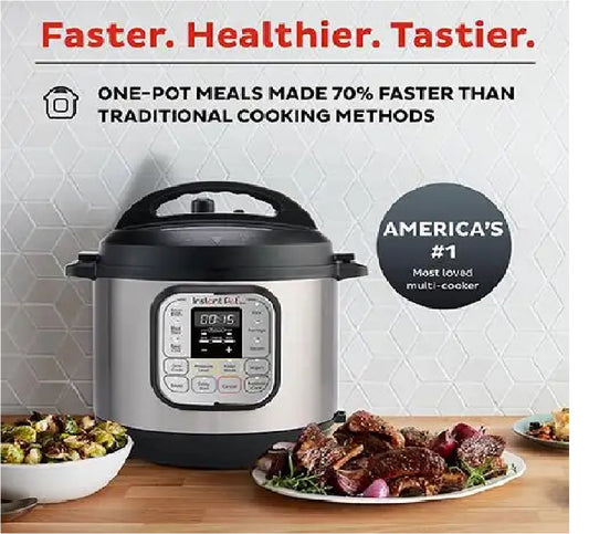 Instant Pot Duo Mini 3 - Quart Multi-Use Pressure Cooker V5 (110-0043-01) - PuriLite