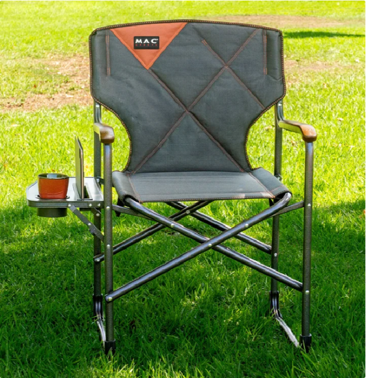Mac Sports Folding Director Camping Chair, 2-Pack