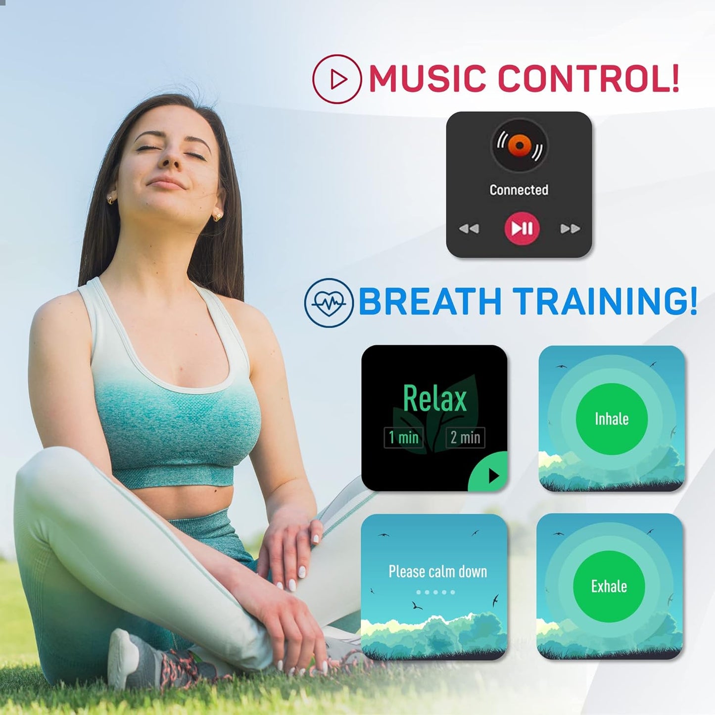 Octandra Move VeryFitPro Smart Watch HR Heart Rate Sleep Monitor IP68 Waterproof Activity Fitness Tracker Step Counter Pedometer Exercise Running Watch Fitness Watches for Men & Women (ID205L)
