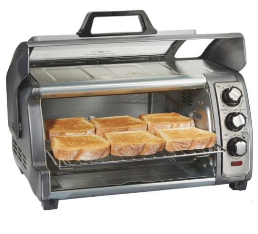 Hamilton Beach Sure-Crisp Air Fryer Toaster Oven with Easy Reach Door - PuriLite