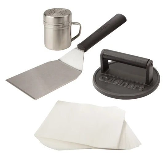 Cuisinart Cast Iron Smashed Burger Kit