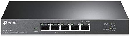 TP-Link TL-SX1008 | 8 Port 10G/Multi-Gig Unmanaged Ethernet Switch | Desktop/Rackmount | Plug & Play | Sturdy Metal Casing | Limited Lifetime Protection | Speed Auto-Negotiation
