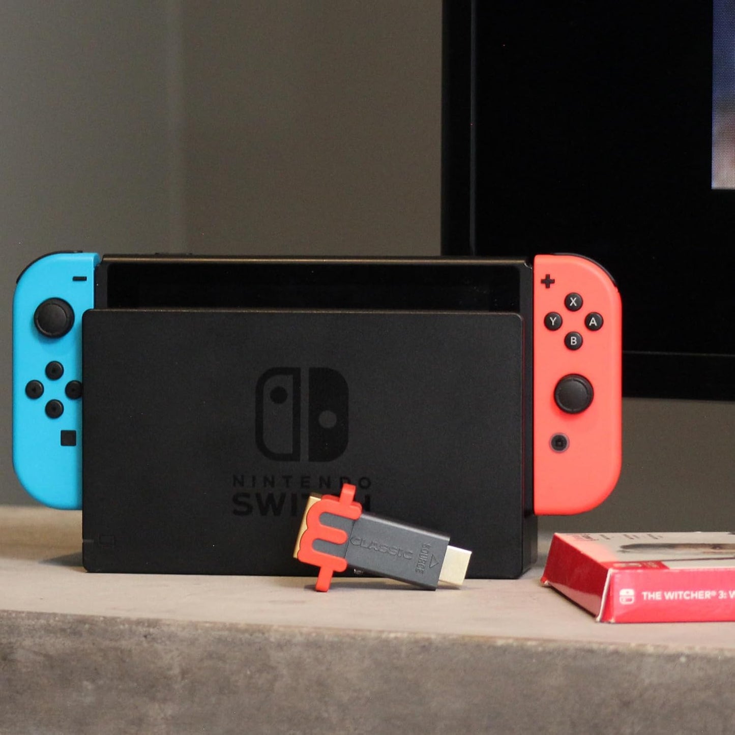 Marseille mClassic Pixel Enhancer & Upscaler for Nintendo Switch, Retro Consoles Like Xbox, PlayStation, Gamecube, N64, Wii, SNES, and More - Supports 1440p/60hz