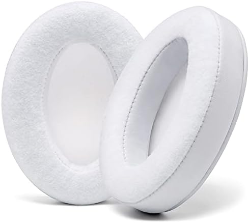 WC PadZ Velour - The Ultimate Upgraded Earpads by Wicked Cushions - Compatible with Audio Technica, HyperX, SteelSeries Arctis & More - Extra Thick - Bigger Opening - Softer Memory Foam | (Black)