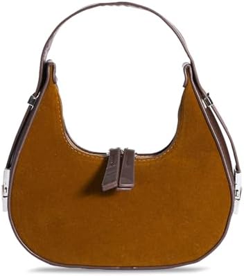 Prpeko Shoulder Bag Crescent Retro Y2k Hobo Handbags 90s Underarm Purse Bag Fashion Clutch Purses for Women
