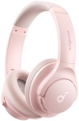 soundcore by Anker Q20i Hybrid Active Noise Cancelling Headphones, Wireless Over-Ear Bluetooth, 40H Long ANC Playtime, Hi-Res Audio, Big Bass, Customize via an App, Transparency Mode, Ideal for Travel