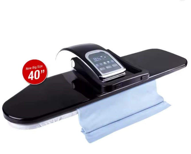 Purilite Select Digital Fabric Steam Press Iron with 40 Inch Touch Screen, High Power 2200W Steam Pressure Iron with Voice Guidance, Professional Steam Press for Home and Commercial Use - PuriLite