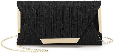 DTGN Evening Bags Clutch Purses for Women Formal, Purse Handbag Crossbody Bag Strap Shoulder Bag for Wedding Guest Party