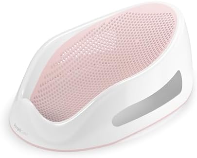 Angelcare Baby Bath Support, Pink, for Babies Less Than 6 Months of Age, Made in Canada