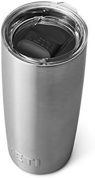YETI Rambler 10 oz Tumbler, Stainless Steel, Vacuum Insulated with MagSlider Lid, White