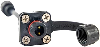 YakAttack GridLoc Through Hull Wiring Kits for Device Battery Connections|Kayak Fishing Accessories