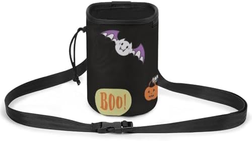 Osbang Dog Treats Pouch Pet Training Bag Dog Walking Bag Carry Kibble Snacks Toys for Dog Training Reward (Man 4.7 * 4 * 5.1 Inches)