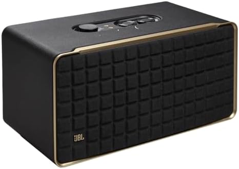 JBL Authentics 300 - Wireless Home Speaker, Music Streaming Services via Built-in Wi-Fi, Built in Battery, Built in Alexa and Google Assistant