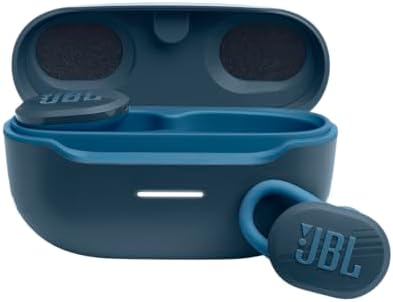 JBL Endurance Race Waterproof True Wireless Active Sport Earbuds, with Microphone, 30H Battery Life, Comfortable, dustproof, Android and Apple iOS Compatible (Black)