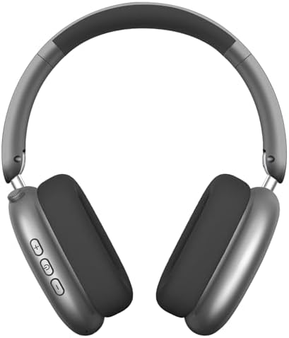Wentronic Y01 Wireless Over Ear Headphones, Noise Canceling Bluetooth 5.3 Headphones with Microphones,Hi-Res Audio,48H Playtime,Foldable,Breathable Soft Earpads for iOS/Android/Samsung/PC-Green