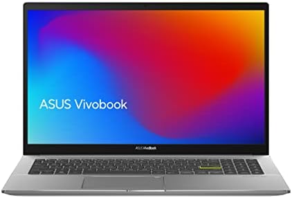 ASUS VivoBook S15 S533 Thin and Light Laptop, 15.6” FHD Display, Intel Core i7 Processor, 8GB DDR4 RAM, 512GB PCIe SSD, Wi-Fi 6, Windows 11 Home, Indie Black, S533EA-AS79-CA