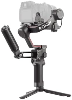 DJI RS 3 Mini, 3-Axis Gimbal Stabilizer for Cameras Canon/Sony/Panasonic/Nikon/Fujifilm, 2 kg (4.4 lbs) Tested Payload, Camera Stabilizer, Camera Gimbal with Native Vertical Shooting