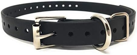 Sparky PetCo Compatible 3/4" Waterproof Biothane Replacement Roller Buckle Dog Collar E Collar Garmin SportDogs (Blue)