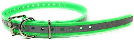 Replacement Strap for Dogtra Collars - 3/4" Wide Ultra-Durable Dog E-Collar Replacement for Training, Bark, Shock, Electric, and GPS Collars - 28" Adjustable Length Solid Black