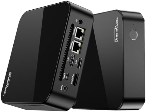 DreamQuest Mini PC Preinstalled Windows 11 Pro,Intel Alder Lake 2025 New N150 (up to 3.6GHz) 16GB DDR4+1TB M.2 SSD,Mini Desktop Computer 4K HD HDMI/WiFi5/BT5.0/USB3.2/Gigabit Port for Home Office
