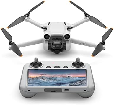 DJI Mini 4 Pro (DJI RC 2), Drones with Camera for Adults 4K, Under 0.549 lbs/249 g, 34 Mins Flight Time, 20km Max Video Transmission Distance, Omnidirectional Vision Sensing, Mini Drone for Beginners