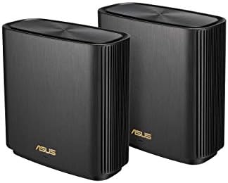 ASUS ZenWiFi XT9 AX7800 Tri-Band WiFi 6 Mesh System, Covearge up to 5700 sq ft, Subscription-Free Network Security, Advanced Parental Controls, 4G & 5G Mobile Tethering, VPN, Easy Setup, 2.5G Port