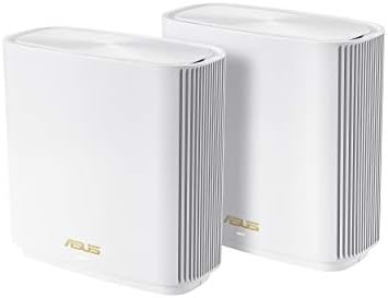 ASUS ZenWiFi XT9 AX7800 Tri-Band WiFi 6 Mesh System, Covearge up to 5700 sq ft, Subscription-Free Network Security, Advanced Parental Controls, 4G & 5G Mobile Tethering, VPN, Easy Setup, 2.5G Port