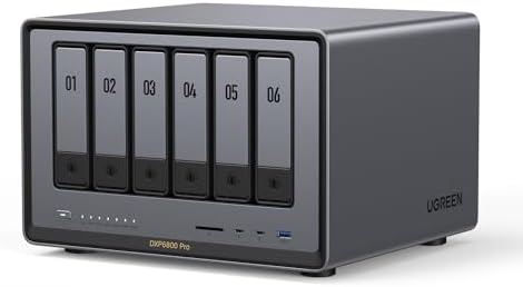 UGREEN NASync DXP2800 2-Bay Desktop NAS, Auto Backup Organize Phones/PCs Private Cloud Storage for Home & Office, Intel N100 Quad-core CPU, 8GB DDR5 RAM, 2.5GbE, Dual M.2 Slots, 4K HDMI (Diskless)