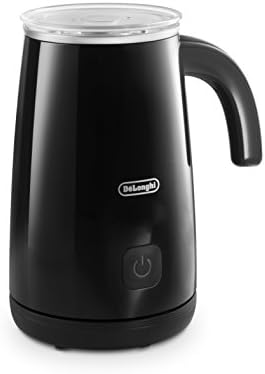 De'Longhi EMF2BK Plastic Electric Milk Frother with Hot and Cold Function Grey 17.02 x 11.43 x 19.56 cm; 889.04 Grams