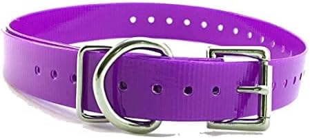 Replacement Strap for Dogtra Collars - 3/4" Wide Ultra-Durable Dog E-Collar Replacement for Training, Bark, Shock, Electric, and GPS Collars - 28" Adjustable Length Solid Black