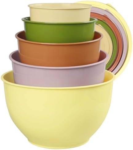 Purilite Select Plastic Mixing Bowl Set