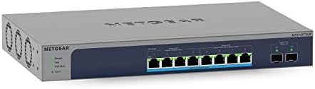 NETGEAR 26-Port PoE Gigabit Ethernet Smart Switch (GS724TP) - Managed, 24 x 1G, 24 x PoE+ @ 190W, 2 x 1G SFP, Optional Insight Cloud Management, Desktop or Rackmount, and Limited Lifetime Protection