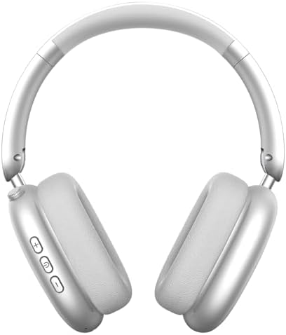Wentronic Y01 Wireless Over Ear Headphones, Noise Canceling Bluetooth 5.3 Headphones with Microphones,Hi-Res Audio,48H Playtime,Foldable,Breathable Soft Earpads for iOS/Android/Samsung/PC-Green