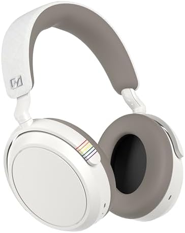 Sennheiser Momentum 4 Wireless Headphones, Bluetooth for Crystal-Clear Calls w/Adaptive Noise Cancellation, 60h Battery Life, Customizable Sound & Lightweight Folding Design, Black/Copper