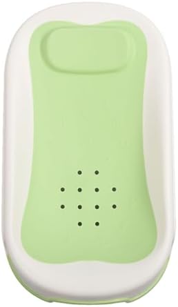 Baby Bather, Clean Rinse Baby Bather with Mesh Holes Non Slip Infant Bathtub Support Newborn Shower Stand for Use on the Counter, in the Sink or in the Bathtub 29.5 X 52cm / 11.6