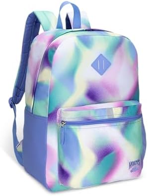 Roots Teen Lightweight Backpack — Made from Recycled Polyester with 15.6" Laptop Compartment, Rain Flap, Bottle Pocket, Reflective Accent, and Back Padding — 34L, Black