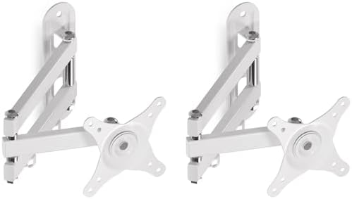Suptek Full Motion Adjustable TV Wall Mount Rotation, Swivel and Tilt TV Arm Bracket for Most 15-32 inch LED, LCD Monitor and Plasma TVs VESA 75,100,Black (MA2720)