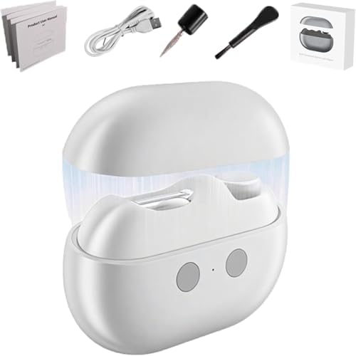 Electric Nail Clipper, Yosody Easyclip Electric Toe Nail Toenail Clippers for Thick Toenails Seniors, Vueeze Imwing Easy Clip Smart Nail Trimmer Cutter for Adults People Men (White)