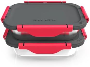 HeatsBox Inner Dish Set of 2 Reusable Stainless Steel Containers with Lid to Meal Prep Food | Freezer and Oven Safe | Compatible Go Lunch Box (Buy Separately, not Included)